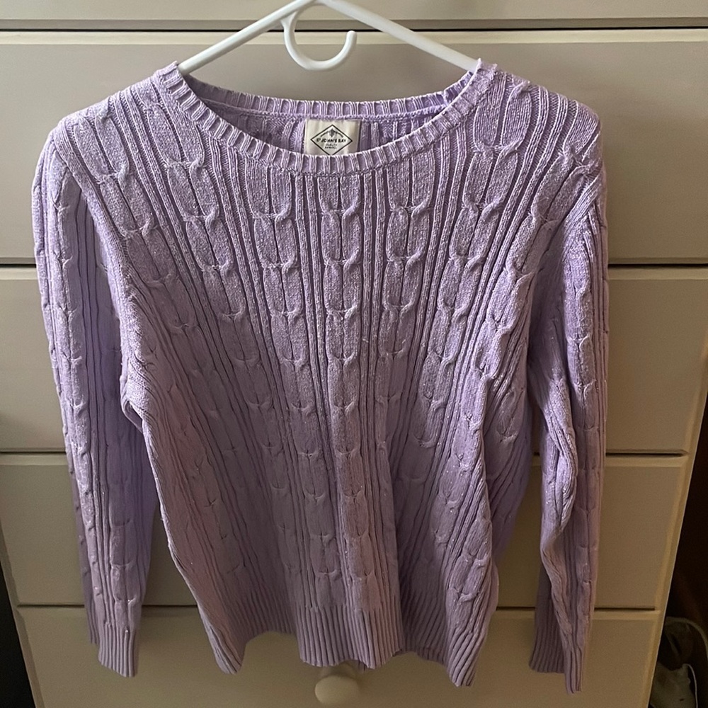 St. John’s Bay purple sweater